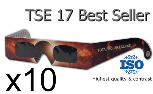 10 Pack Sun Safe Eclipse Glasses 10% off today, EXPRESS Shipping (included)